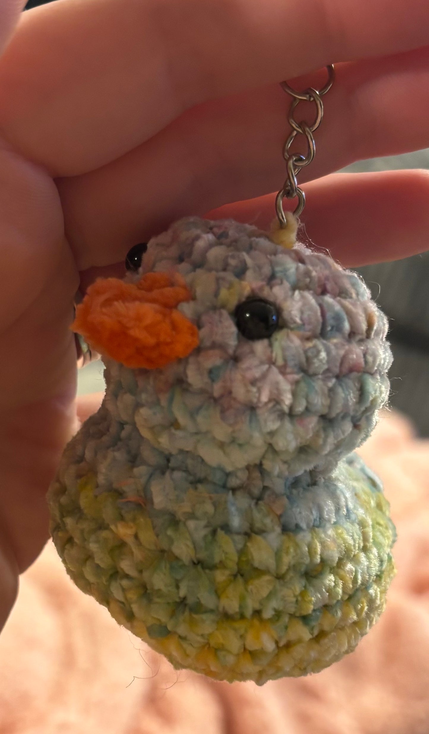 Duck keychain