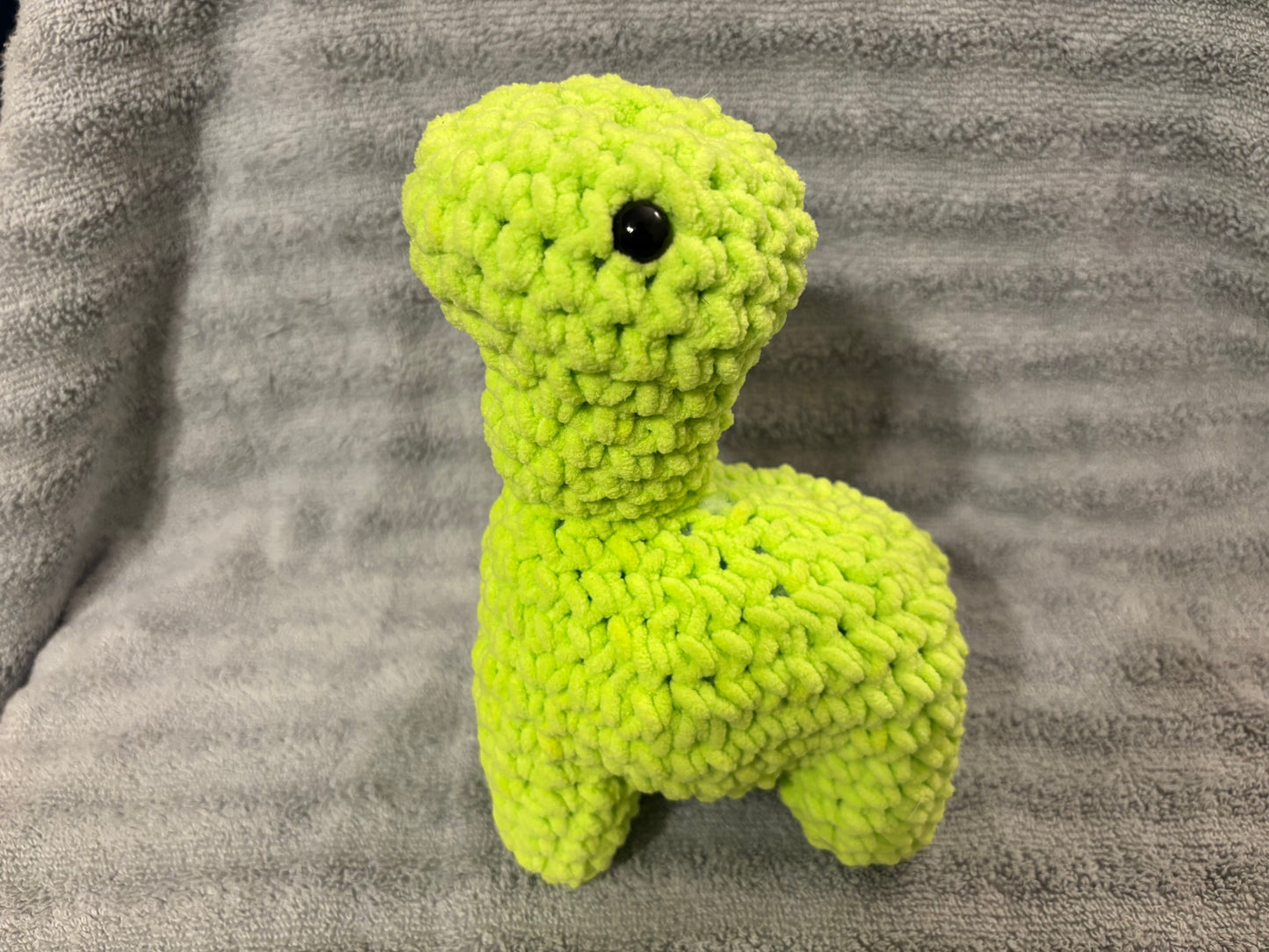 Dino plushie