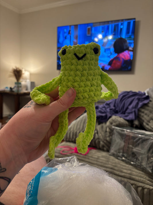 Leggy frog