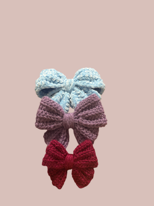 Bow hair clip